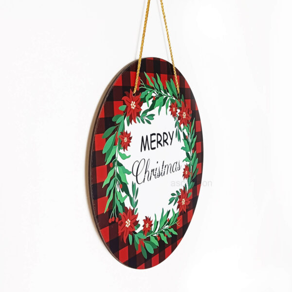 Merry Christmas Front Door Sign Funny Wreaths For Home Door Decoration