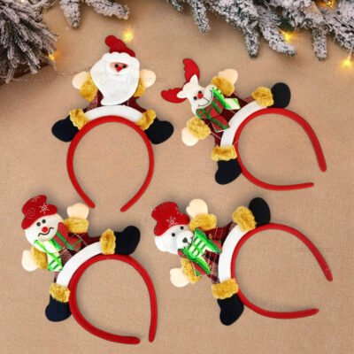Santa Claus Slap Headband Santa Christmas Theme Party Accessories