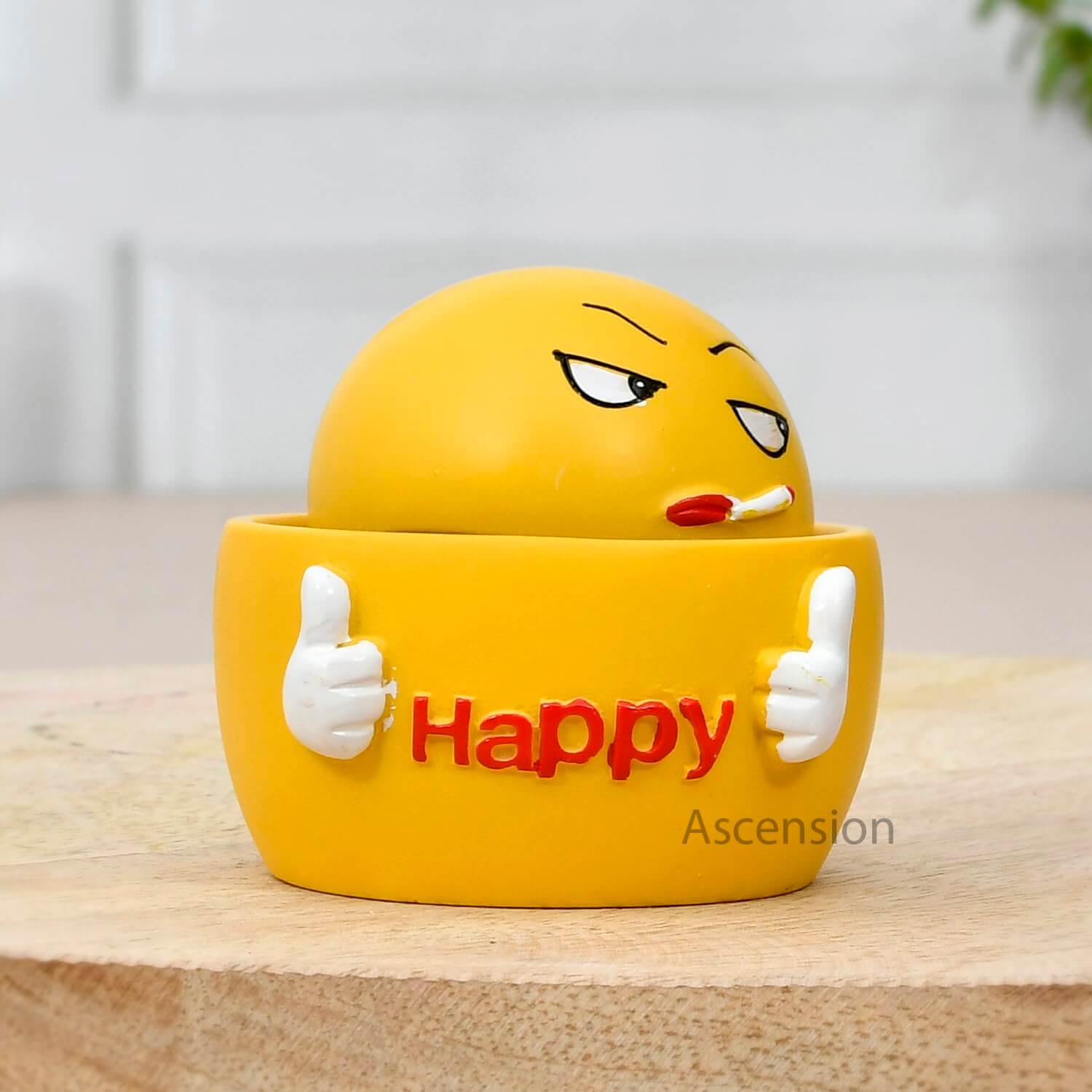 ascension Happy Head Shaking Smiley Emoji for Car Dashboard Smiley Face Springs Dancing Toys for Home Office Desktop Décor, Small Decorative Items Gifts (Car Accessories Idol) (Multicolor) - Image 4