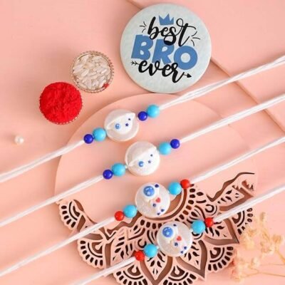 Astronaut Rakhi Soft Toy Cartoon Rakhi For Brother Kids Raksha Bandhan Gift