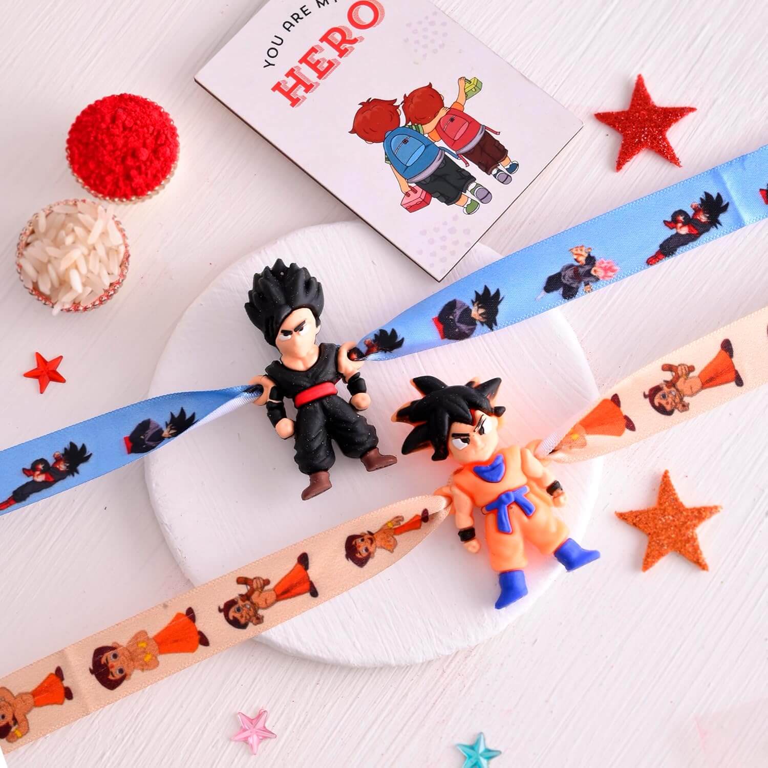 Kids Cartoon Rakhi for Bhaiya Nephew Raksha Bandhan Kids Rakhi Set Rakhi Bracelet
