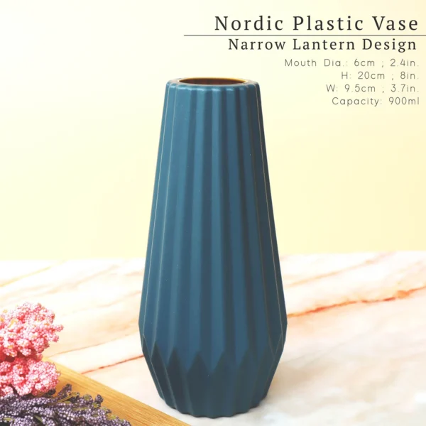 Plastic Flower Pot for Home Office Living Room Decoration