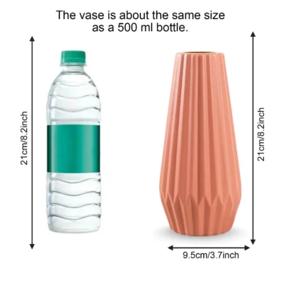 Plastic Flower Pot for Home Office Living Room Decoration