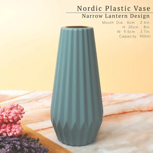 Plastic Flower Pot for Home Office Living Room Decoration