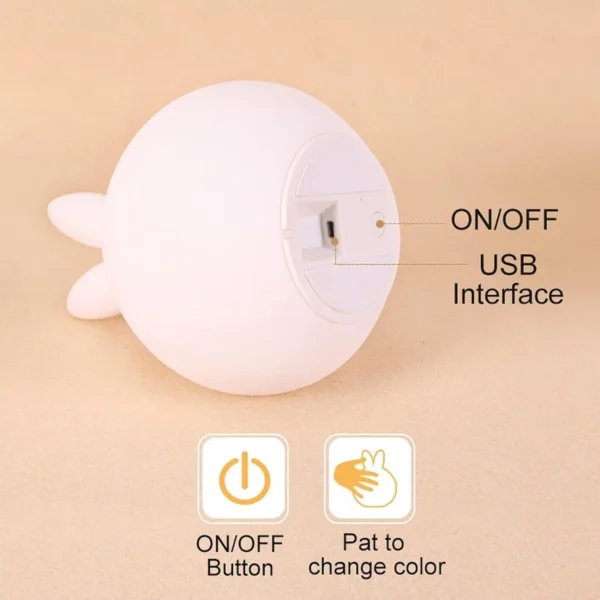 Bunny LED Night Lamp
