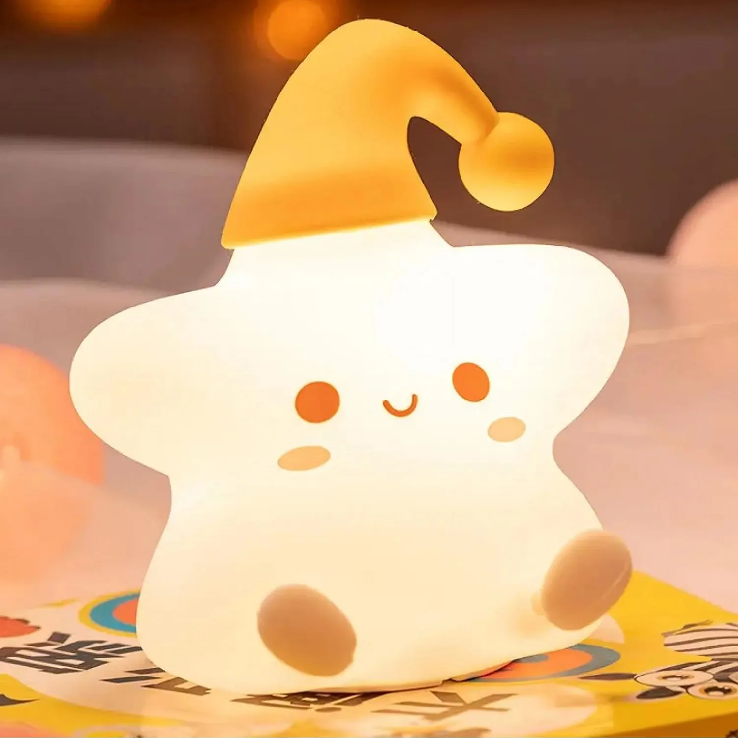 Star Silicone Night Light