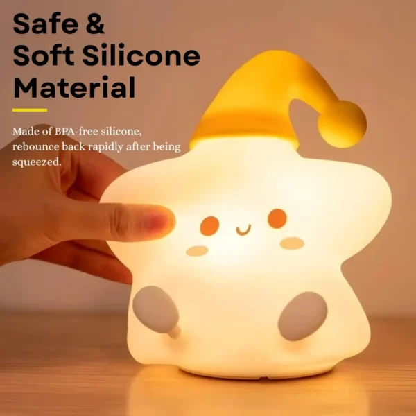 Star Silicone Night Light