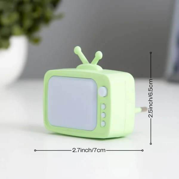 TV Shape LED Plug-in Night Light