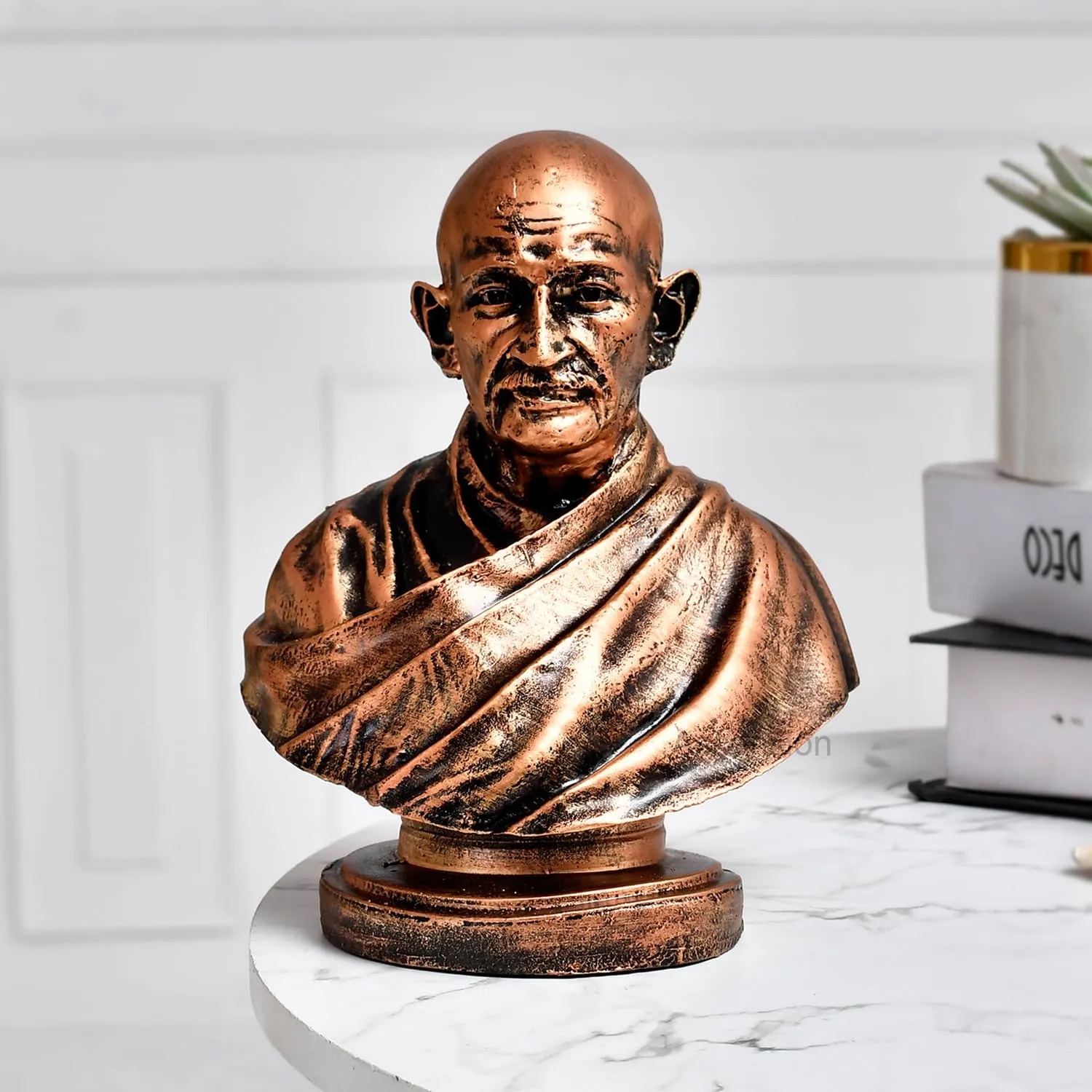 Mahatma Gandhi Idol Color Bronze