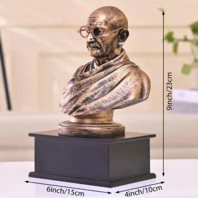 Mahatma Gandhi Idol Bronze Showpiece