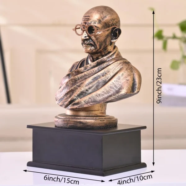 Mahatma Gandhi Idol Bronze Showpiece