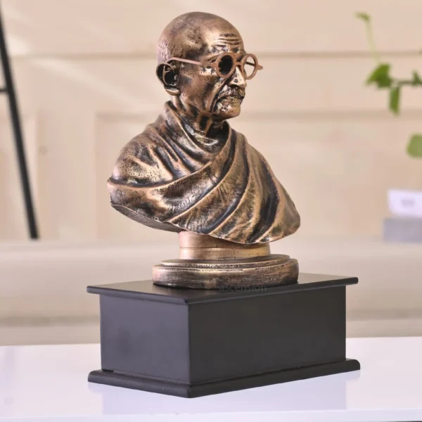 Mahatma Gandhi Idol Bronze Showpiece