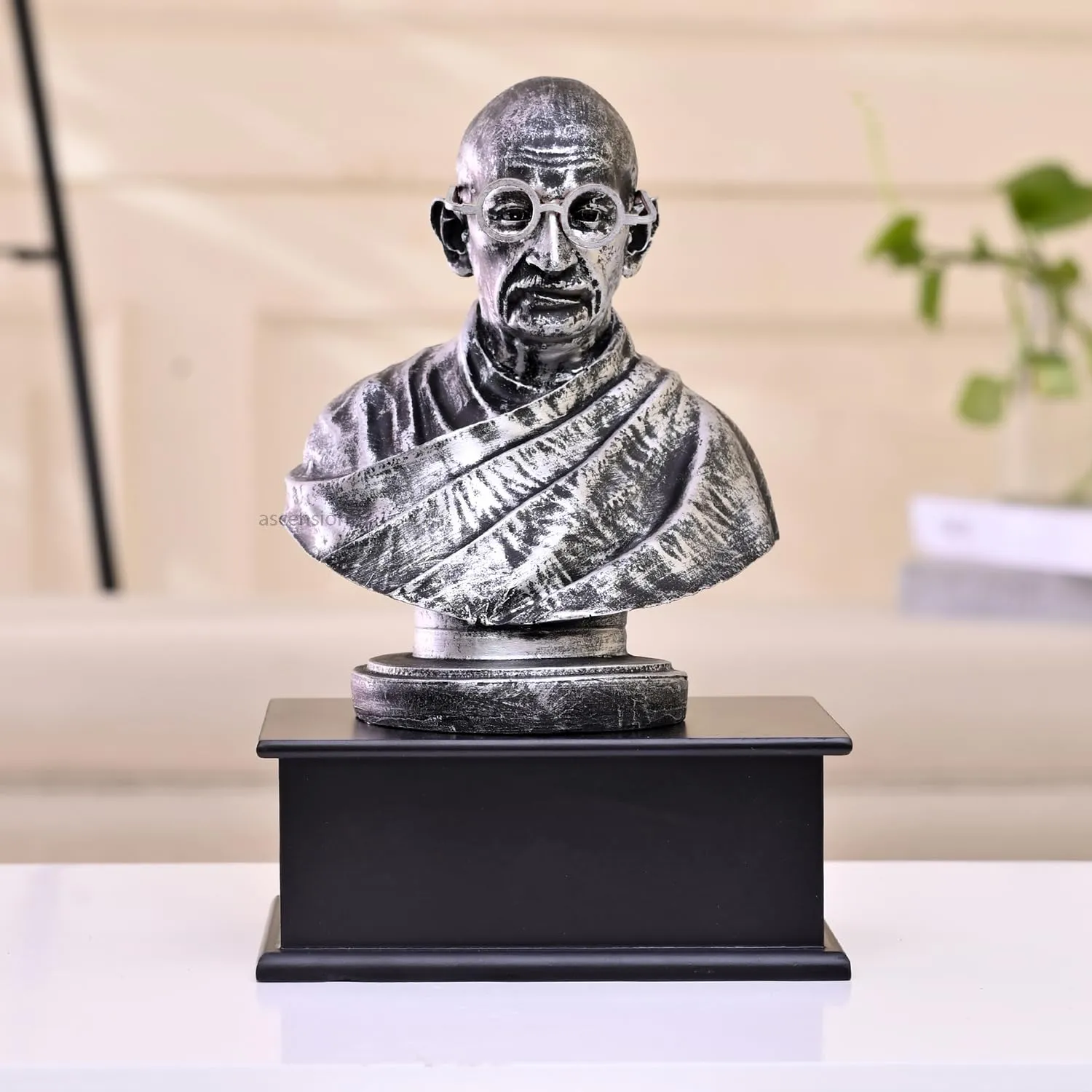 Mahatma Gandhi Idol Silver Showpiece
