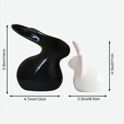Black & White Rabbit Set