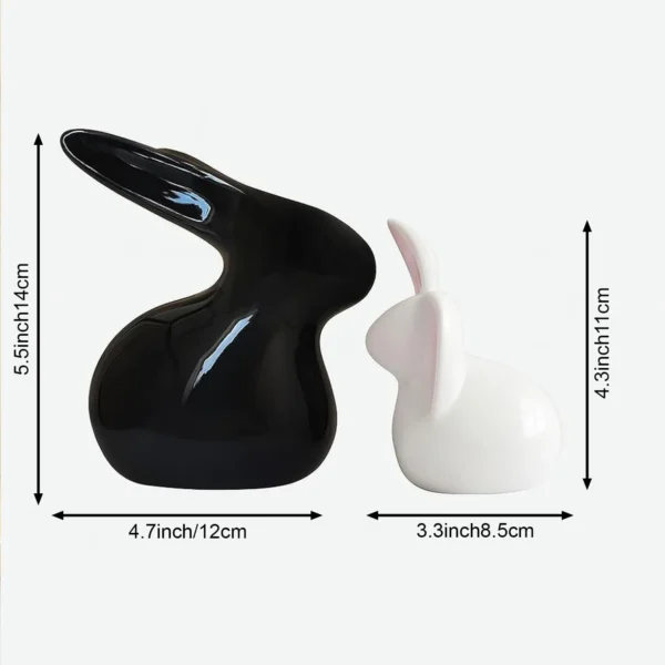 Black & White Rabbit Set
