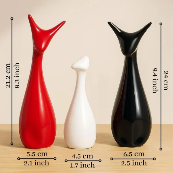 Cute Deer Family Ceramic Set