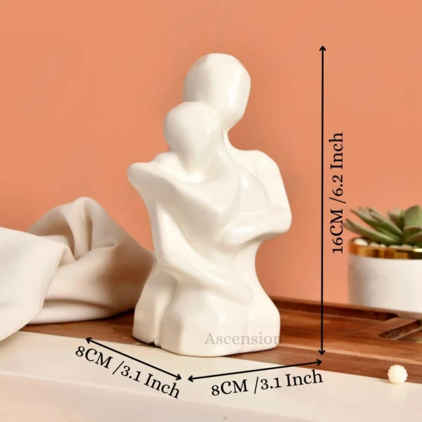 Romantic Couple Family Statue