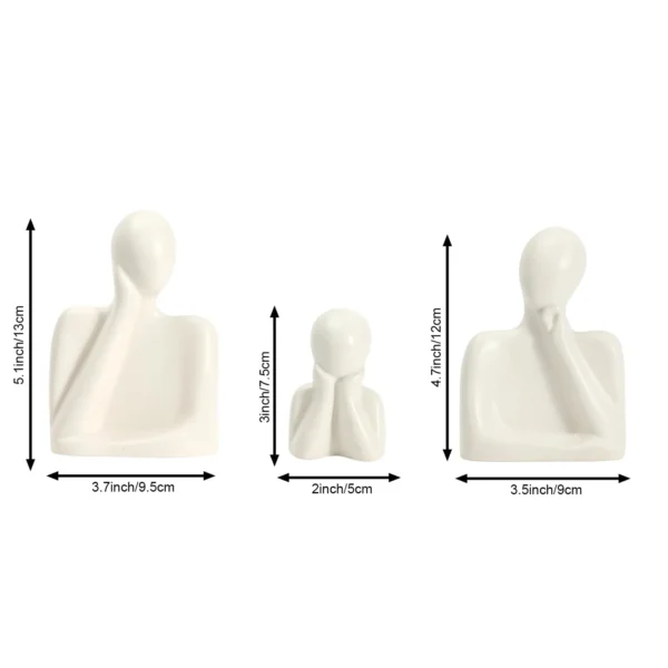 Modern Family Couple Statue