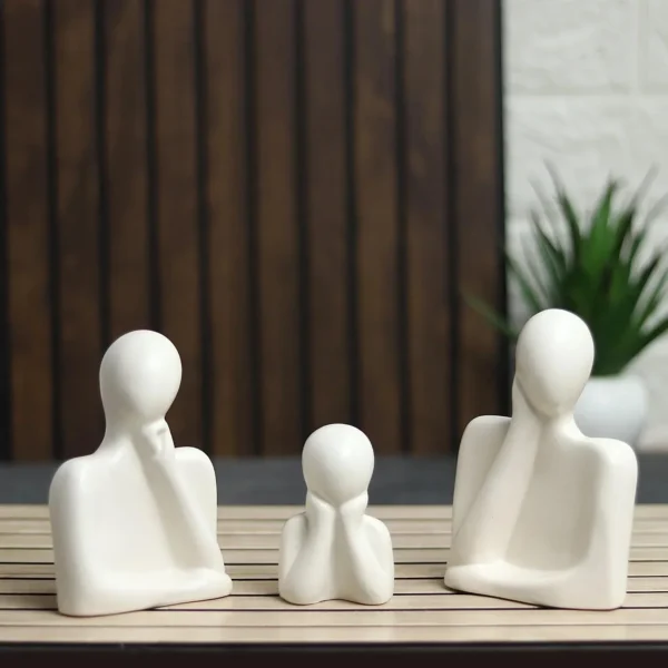 Modern Family Couple Statue
