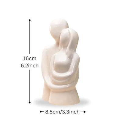 Modern Romantic Couple Figurine