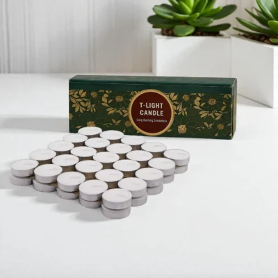 2-Hour Tealight Candles Pack of 50