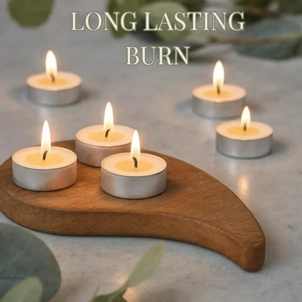 3-Hour Tealight Candles Pack of 50