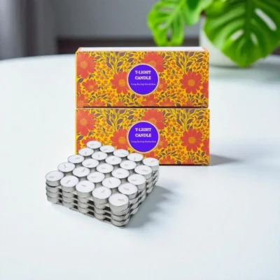 3-Hour Tealight Candles Pack of 100