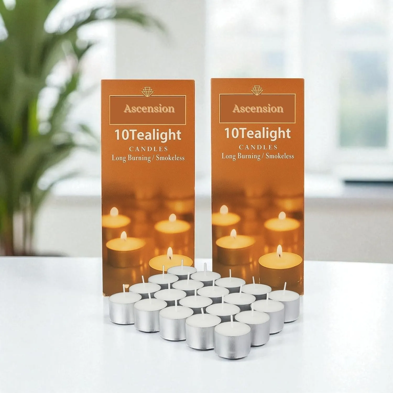9-Hour Tealight Candles Pack of 20
