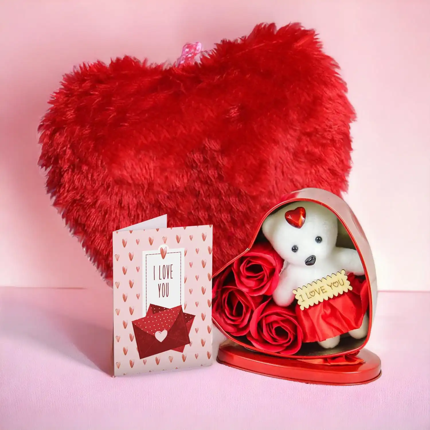Heart Shape Valentine Pillow