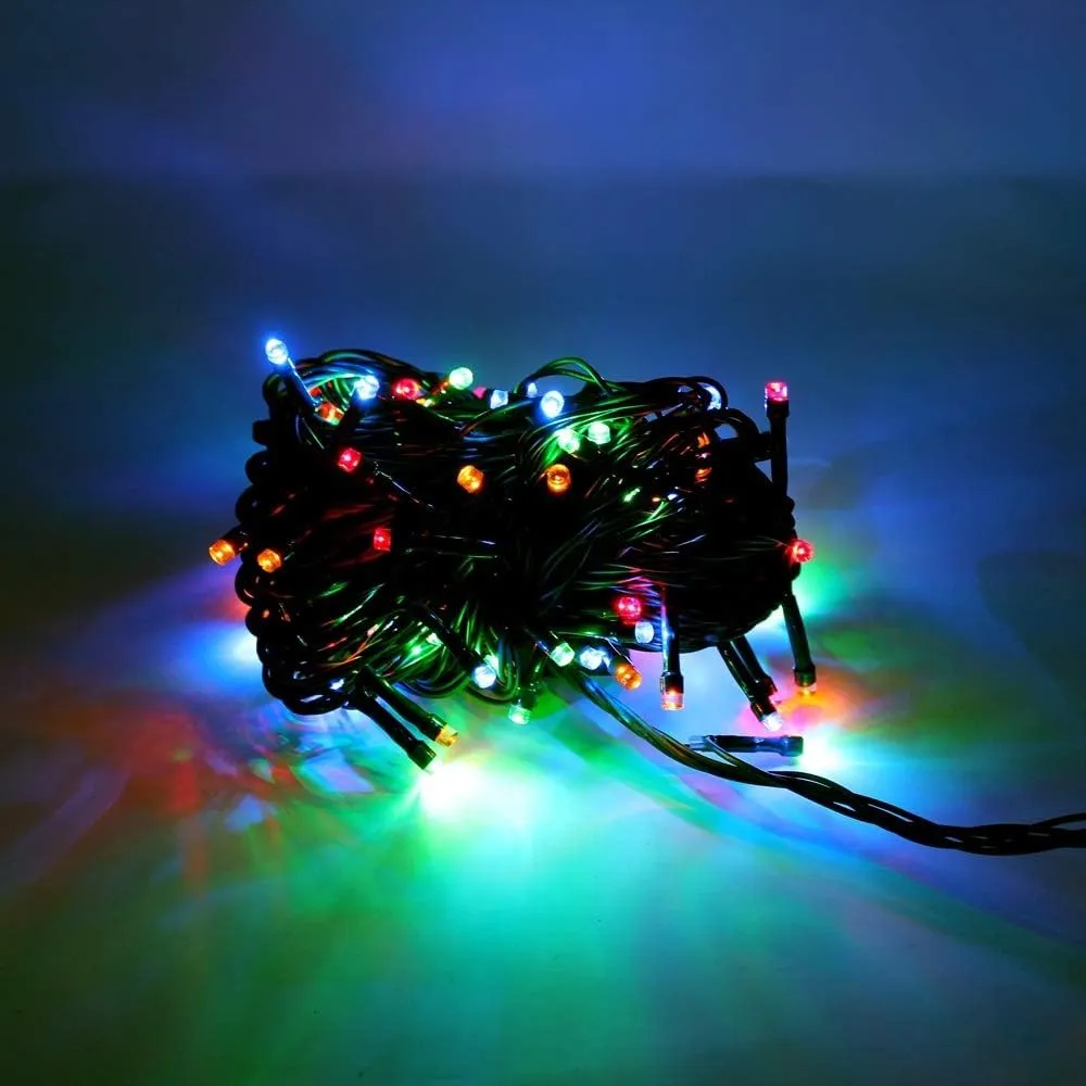 ascension 53 feet 80 LED Serial Blubs String Light for Indoor Outdoor D?cor String Lights for Diwali, Navratri,Party,Ramadan,Christmas Decoration Led Lights for Home Festival Decoration (Multicolor)