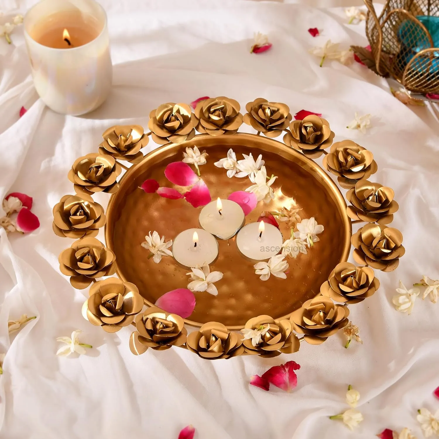 Rose Urli Bowl