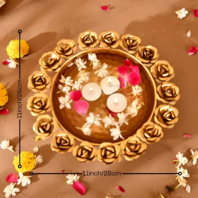 Rose Urli Bowl