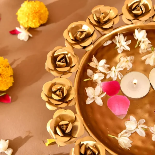 Rose Urli Bowl