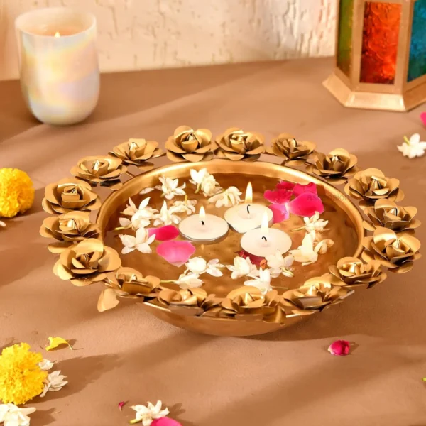 Rose Urli Bowl