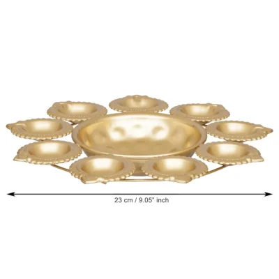 9 Diya Urli Bowl