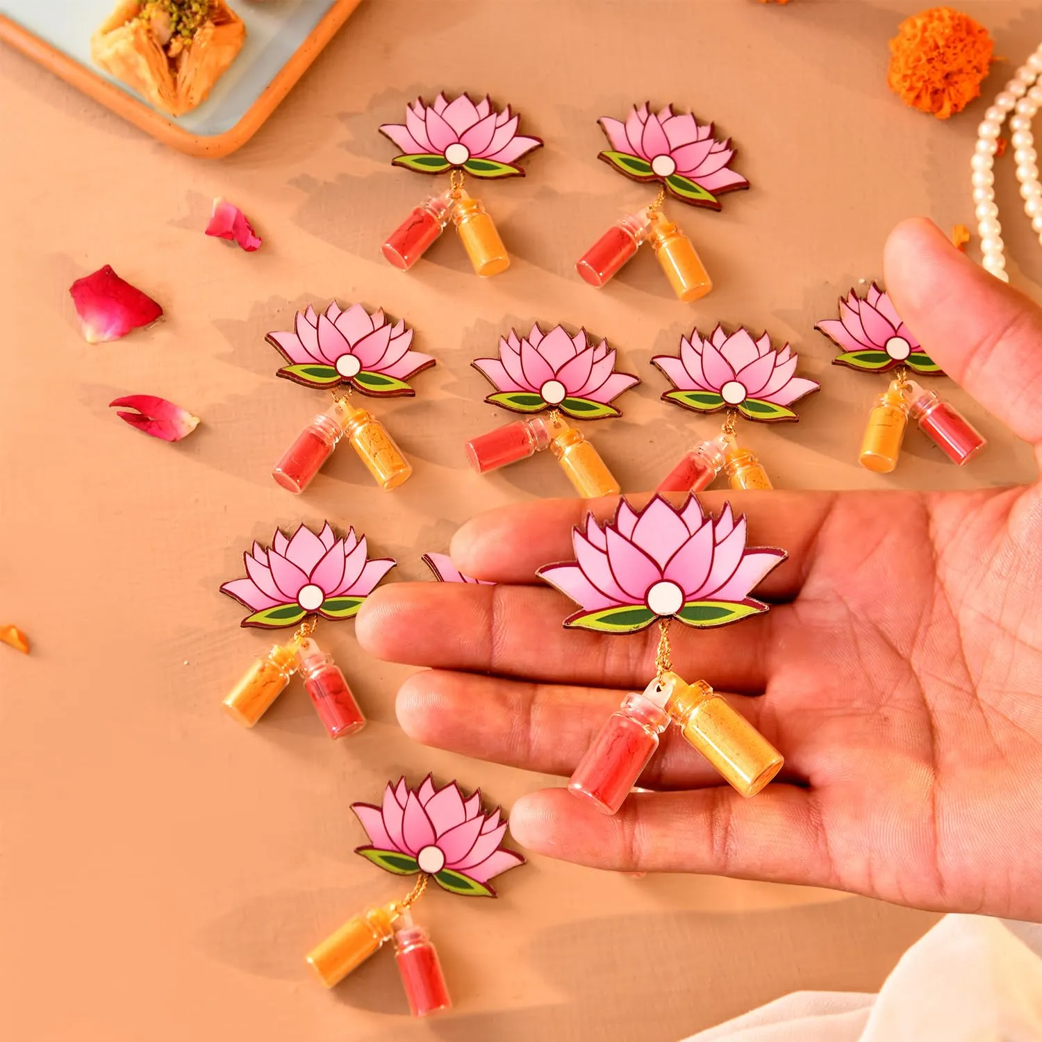Lotus Haldi Kumkum