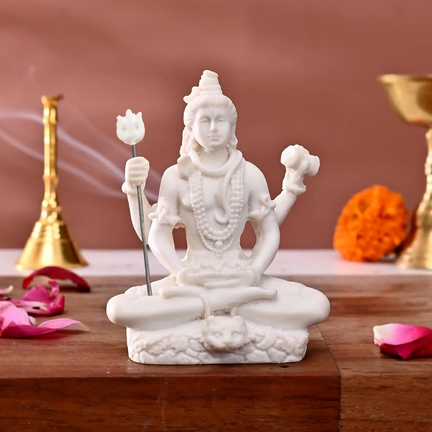 Meditating Lord Shiva Idol