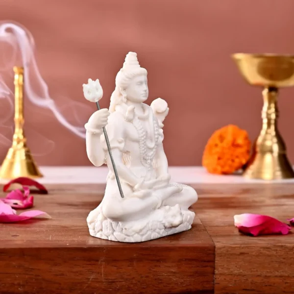Meditating Lord Shiva Idol