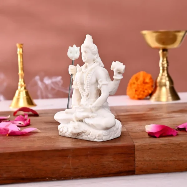 Meditating Lord Shiva Idol