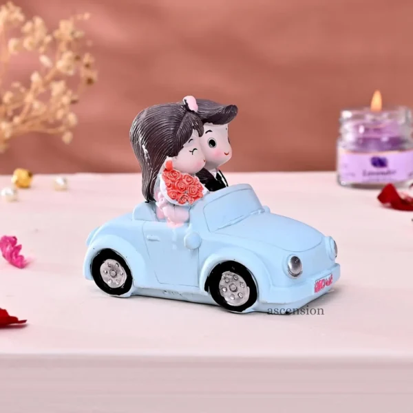Love Car Wedding Couple