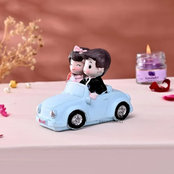 Love Car Wedding Couple