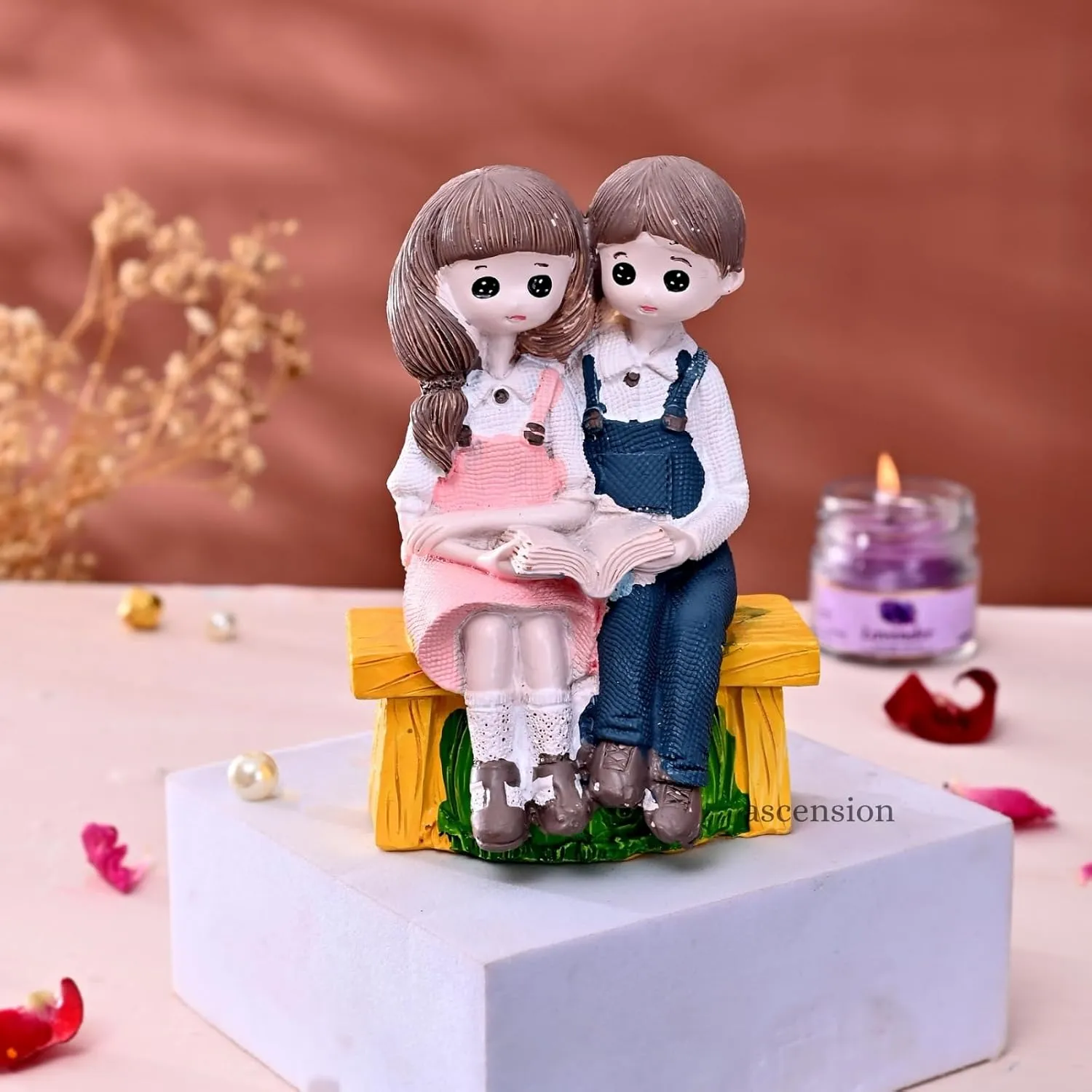 Love Couple Reading