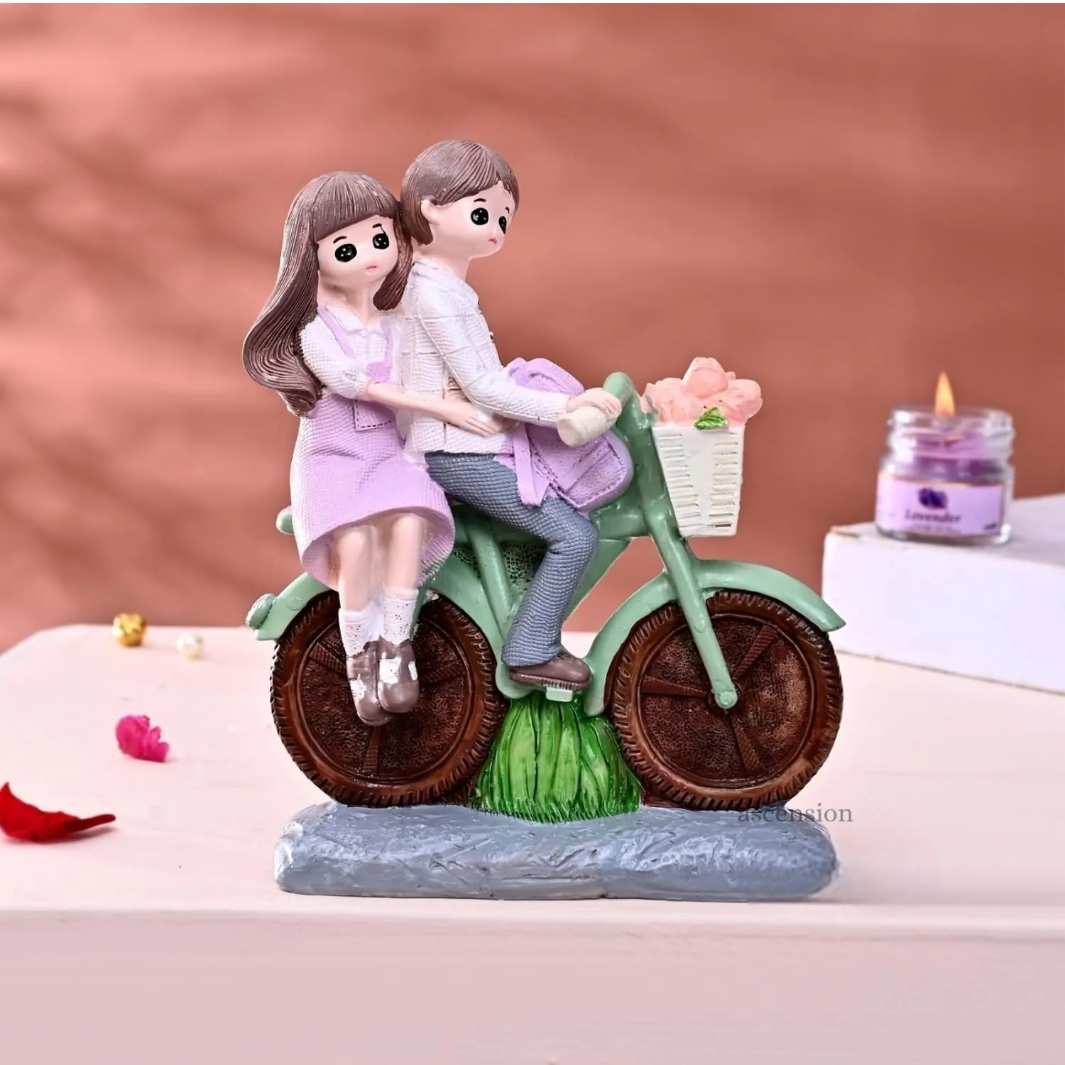Bicycle Resin Showpiece