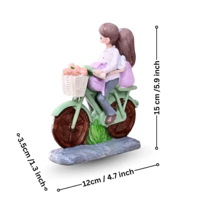 Bicycle Resin Showpiece