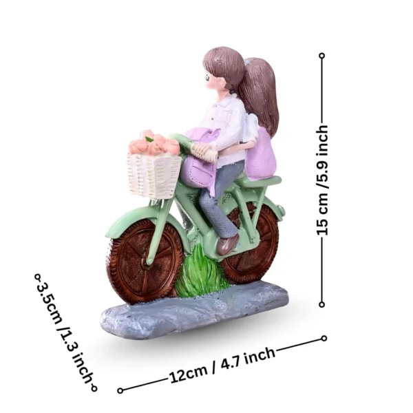 Bicycle Resin Showpiece