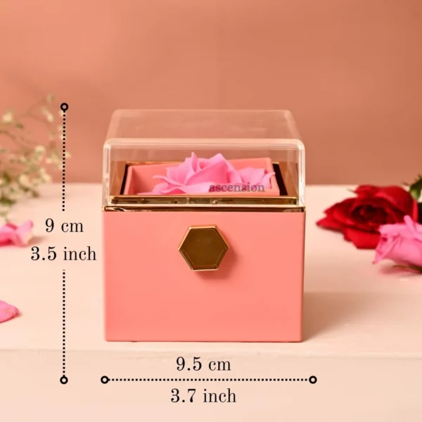 Ascension Preserved Rose Gift Box Pink