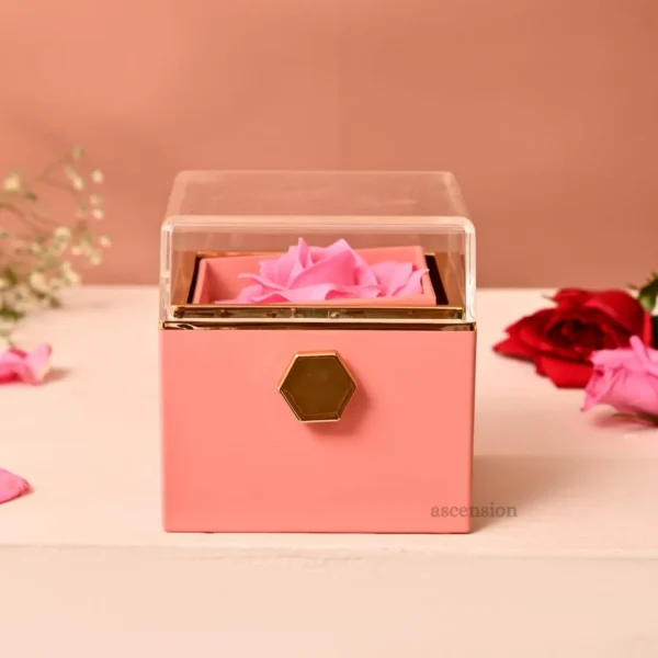 Ascension Preserved Rose Gift Box Pink