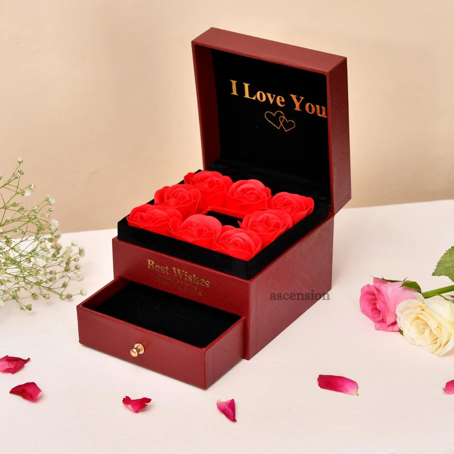 Ascension I Love You Rose Gift Box