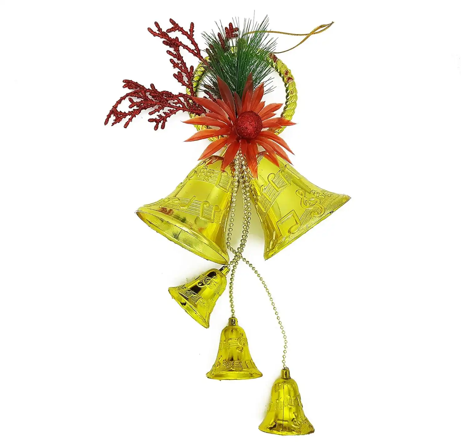 Ascension Plastic Bells Decoration (Green_Standard)