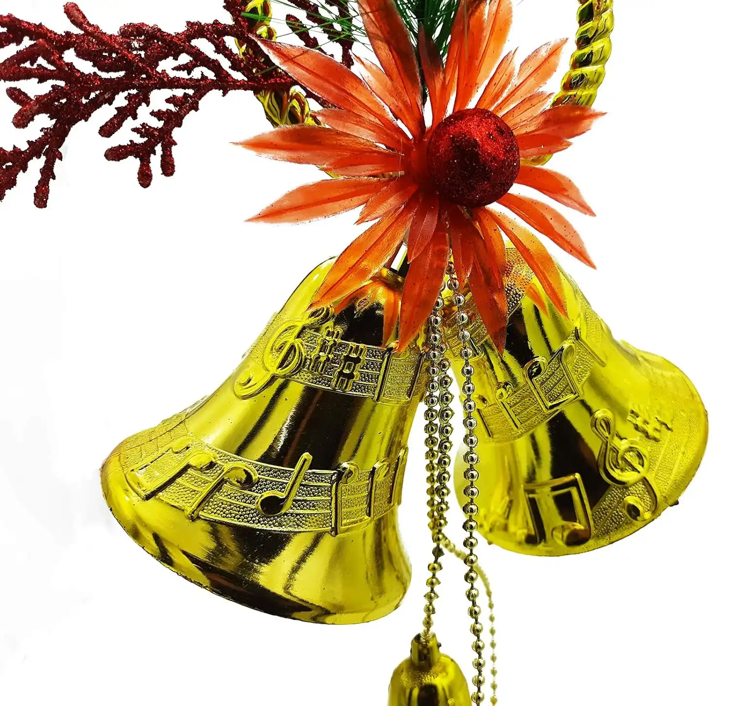 Ascension Plastic Bells Decoration (Green_Standard) - Image 2